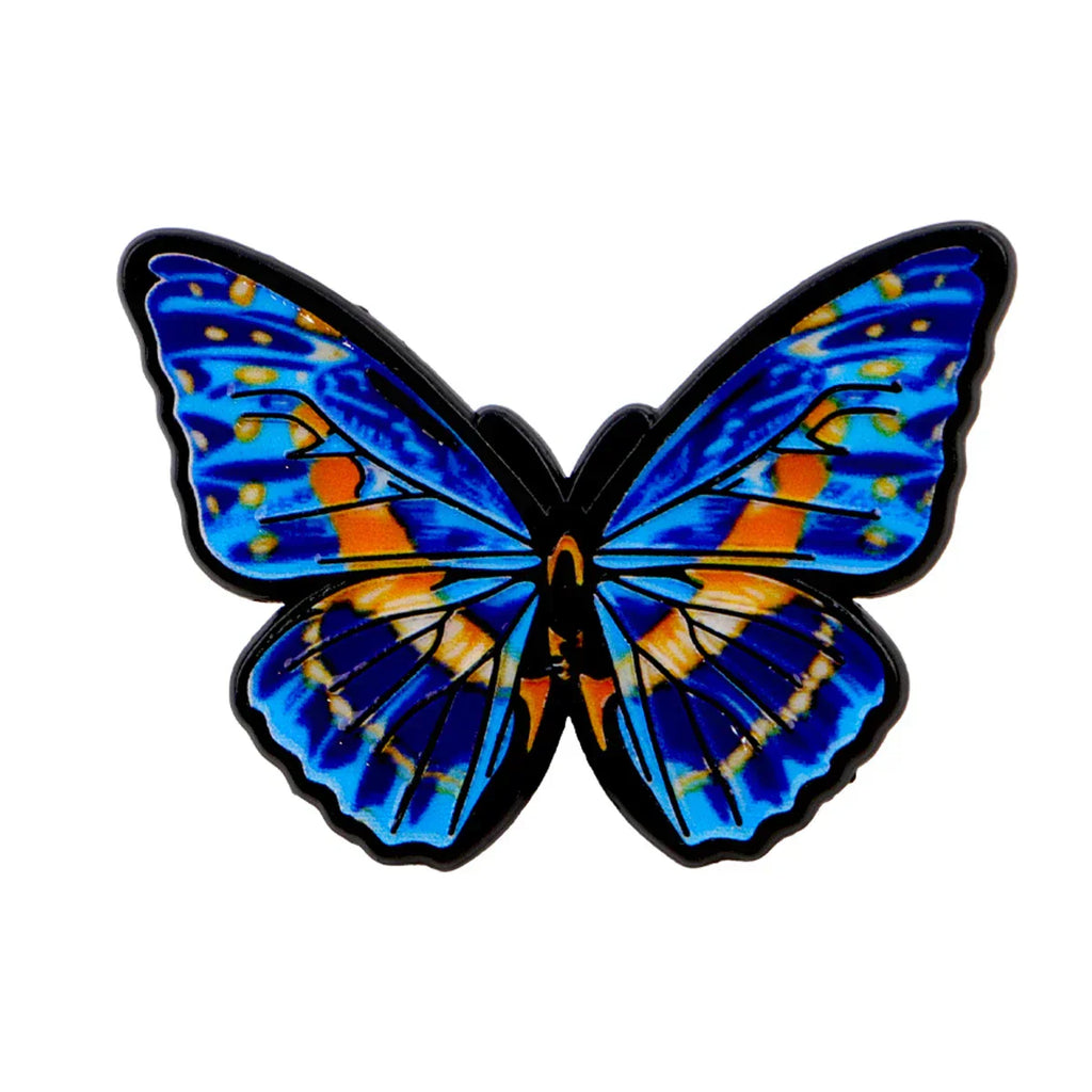 Butterfly Enamel Pin Vintage Minimalist Brooch Pines Lapel Pins Badge on Backpack Clothing Accessories Fashion Jewelry