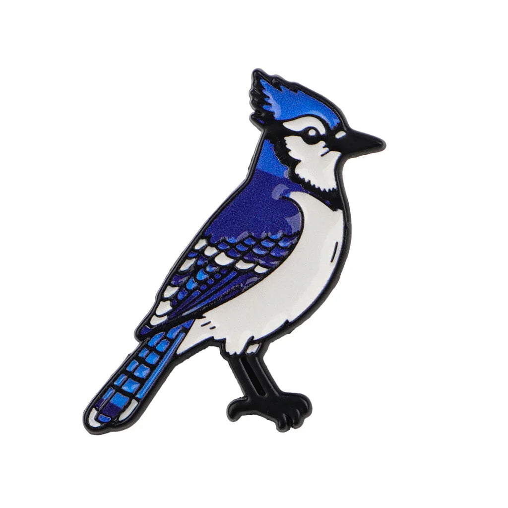 Cute Blue Bird Enamel Pin Cartoon Brooch Pines Lapel Pins Badge on Backpack Clothing Accessories Fashion Jewelry