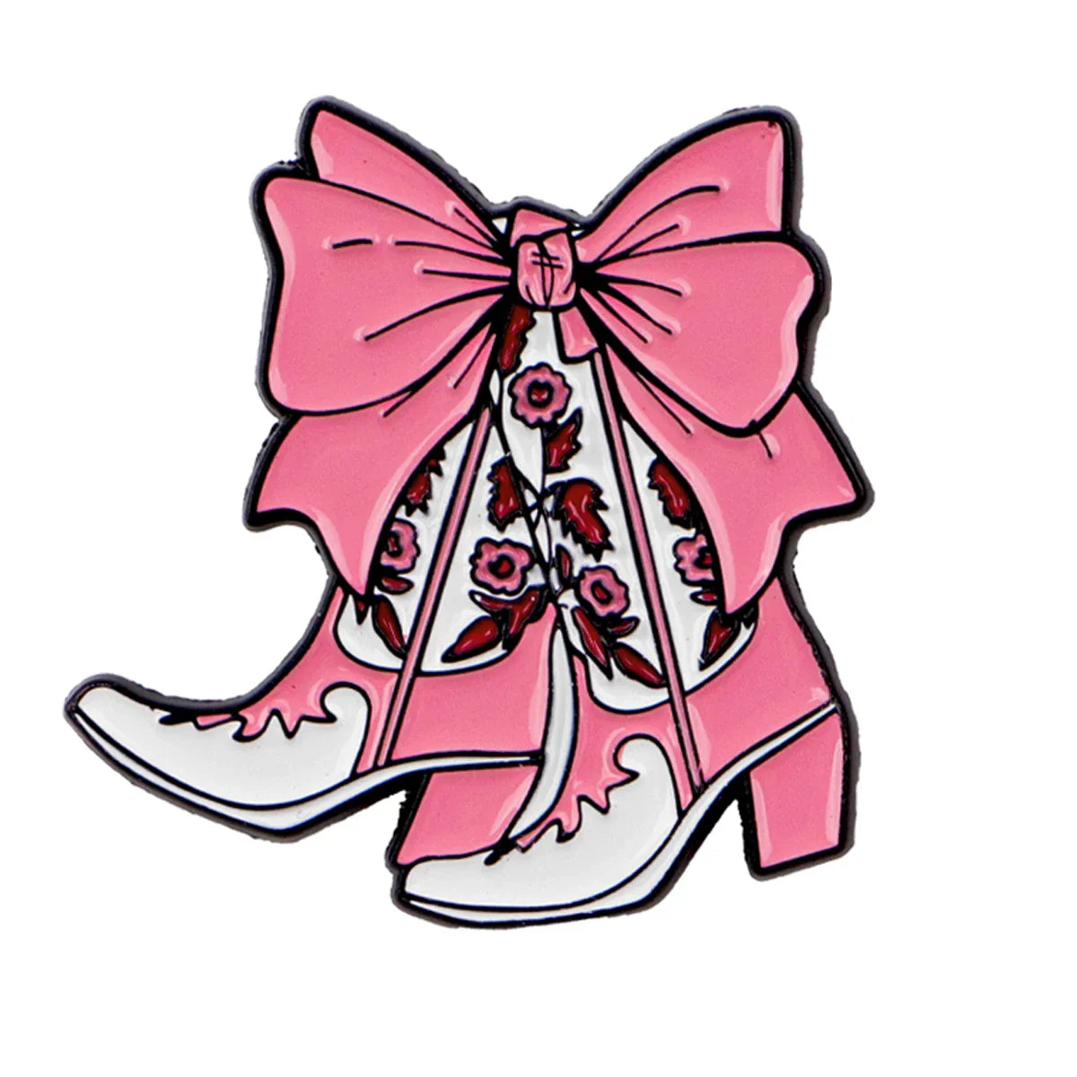 Bow Enamel Pin Lapel Pins for Backpacks CUTE BUT Brooches for Women Fashion Jewelry Accessories Friends Gift - 1