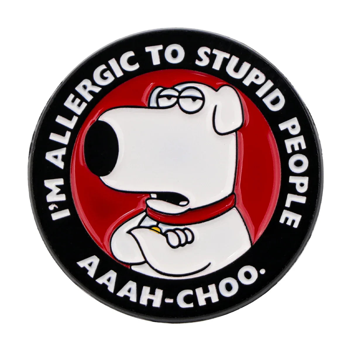 Brian Griffin Enamel Pin 1