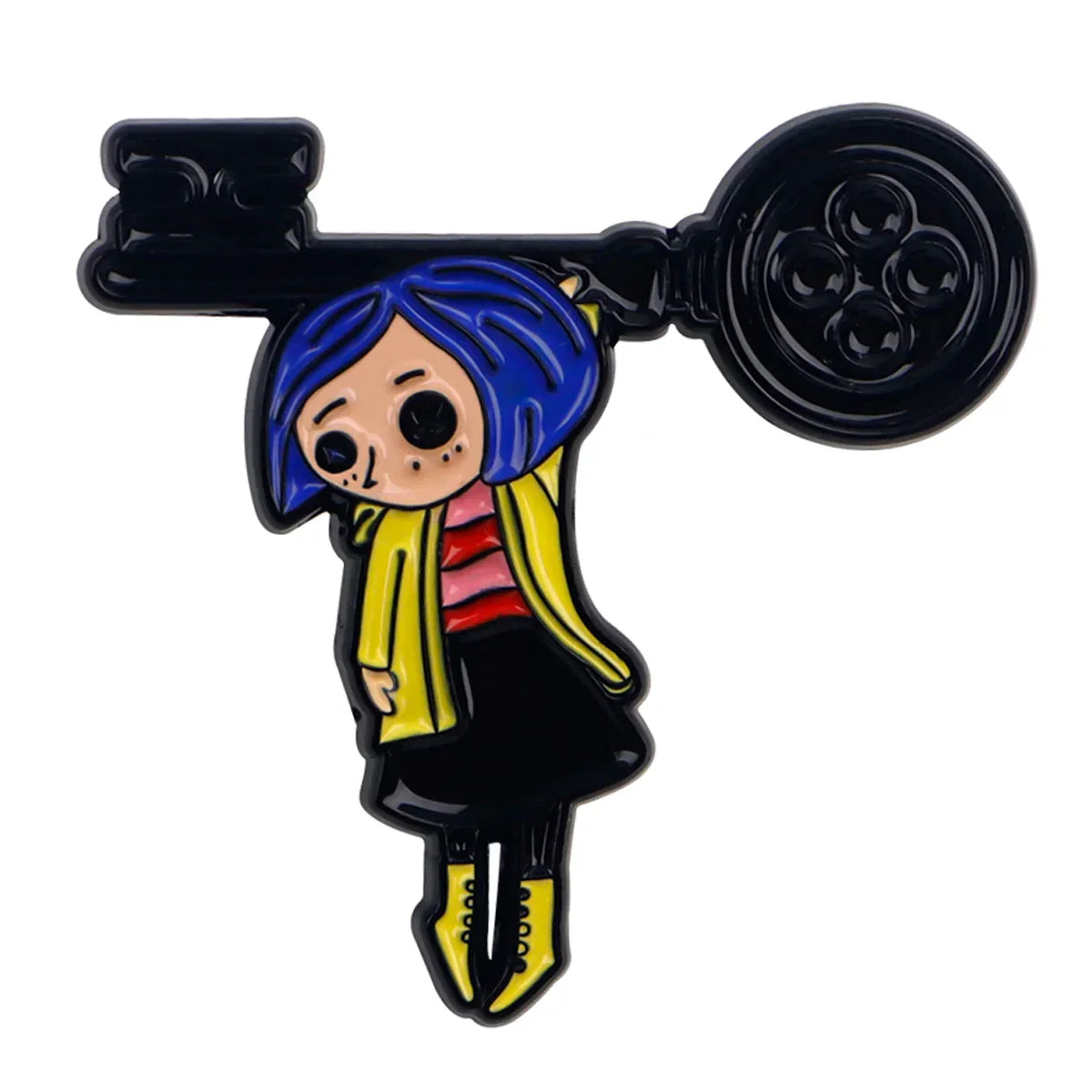 Bulbasaur Coraline Enamel Pin 1