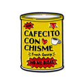 ’Cafecito Con Chisme’ Enamel Pin Lapel Pins for Backpacks Funny Brooches for Women Fashion Jewelry Accessories Friends