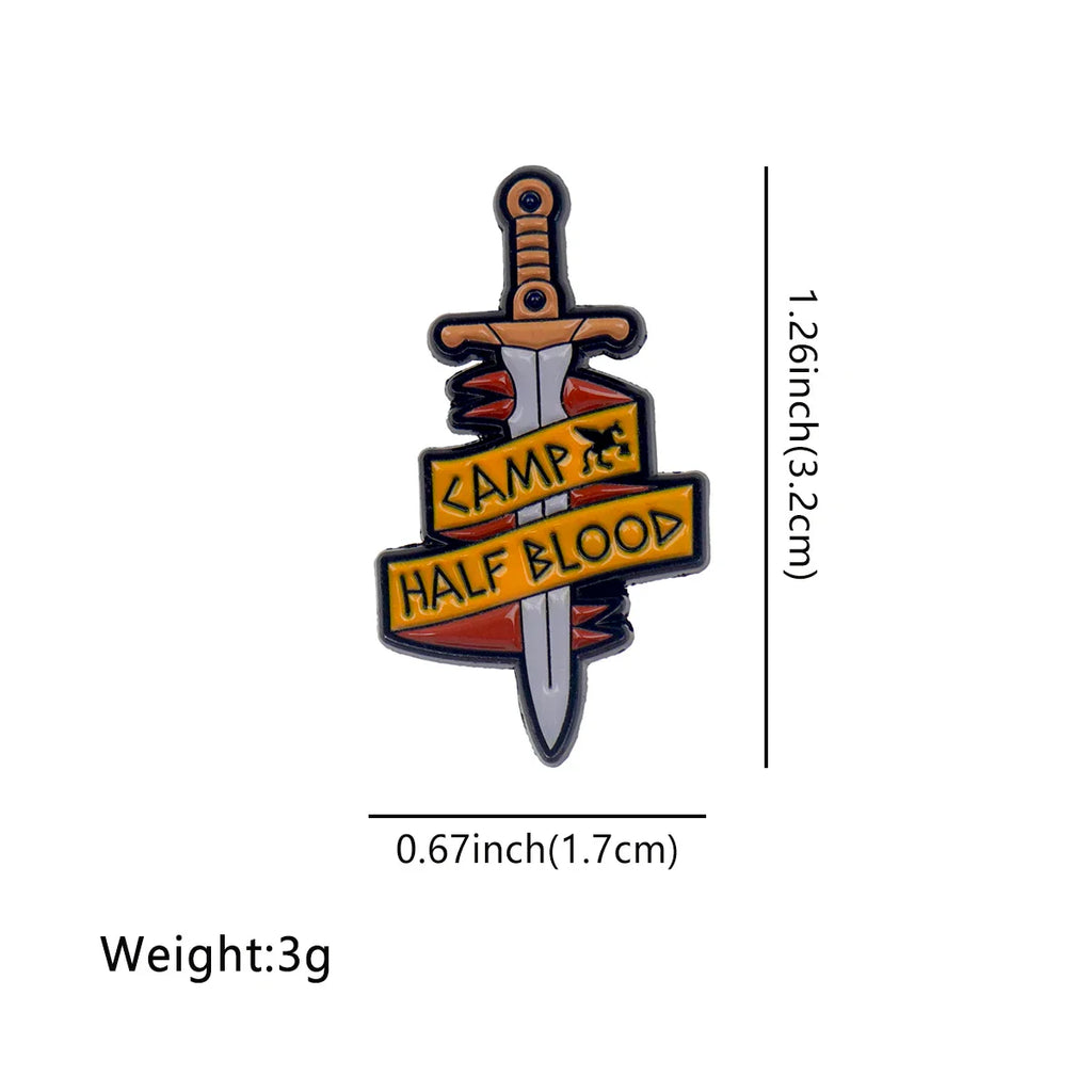 Camp Half Blood Enamel Pin 1 / MULTI
