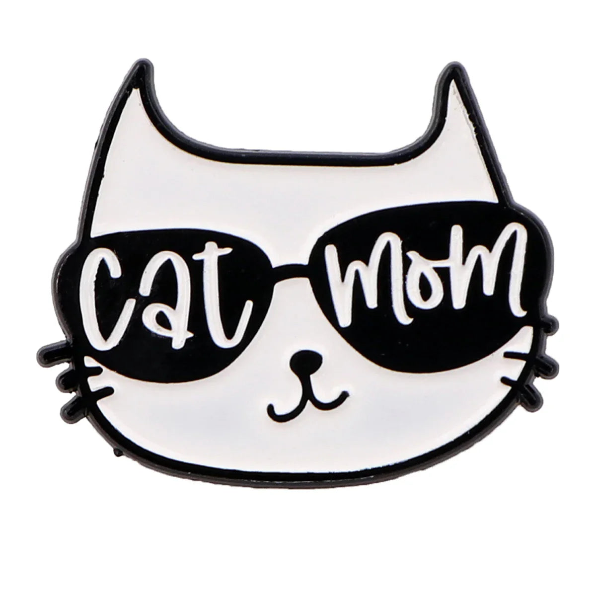 Cat Daddy & Cat Mommy Enamel Pin 2 / 1