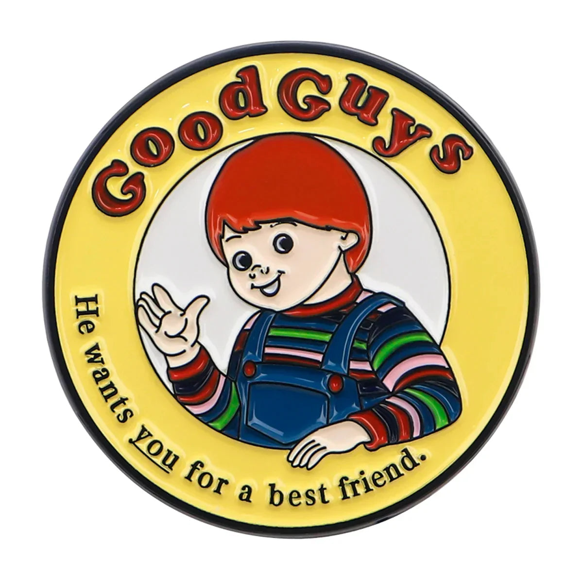 Child’s Play Good Guys Chucky Enamel Pin 1