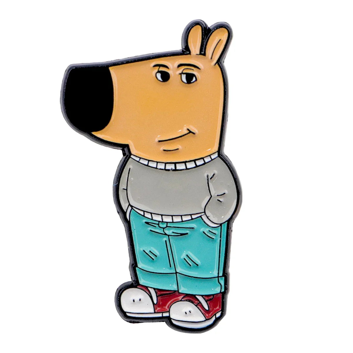 Chill Guy Enamel Pin 1