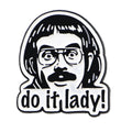 Funny ’Do It!’ Enamel Pin Retro Brooch Pines Lapel Pins Badge on Backpack Clothing Accessories Fashion Jewelry Friends