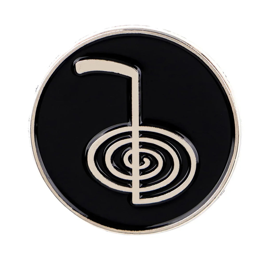 Retro Symbol Enamel Pin Black Brooch Pines Lapel Pins Badge on Backpack Clothing Accessories Fashion Jewelry Friends
