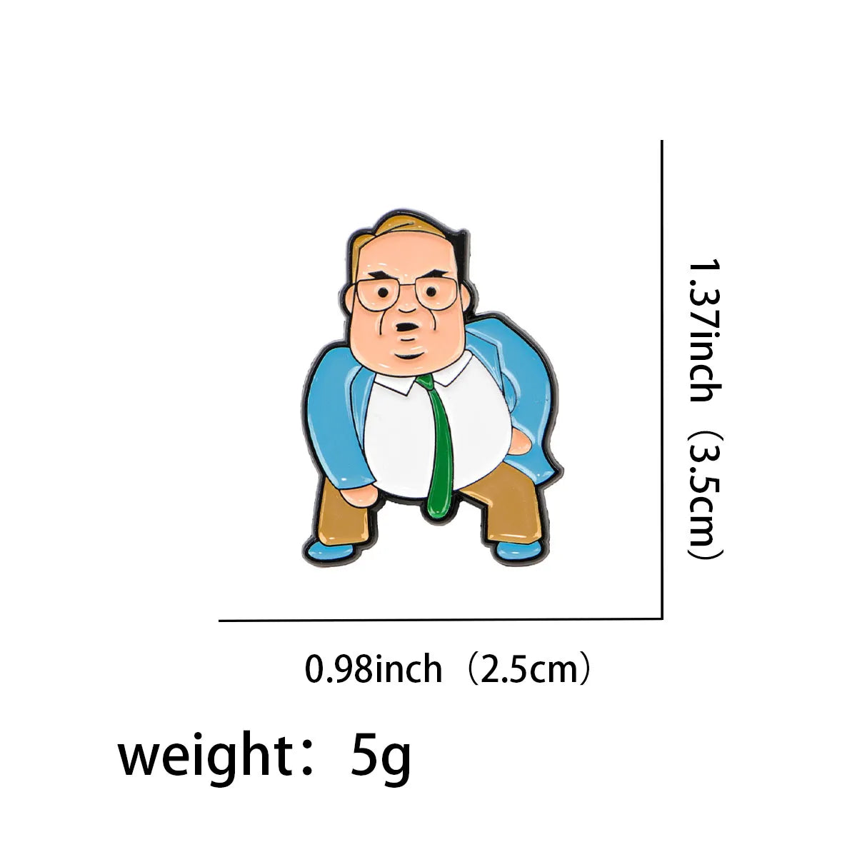 Chris Farley Enamel Pin 1