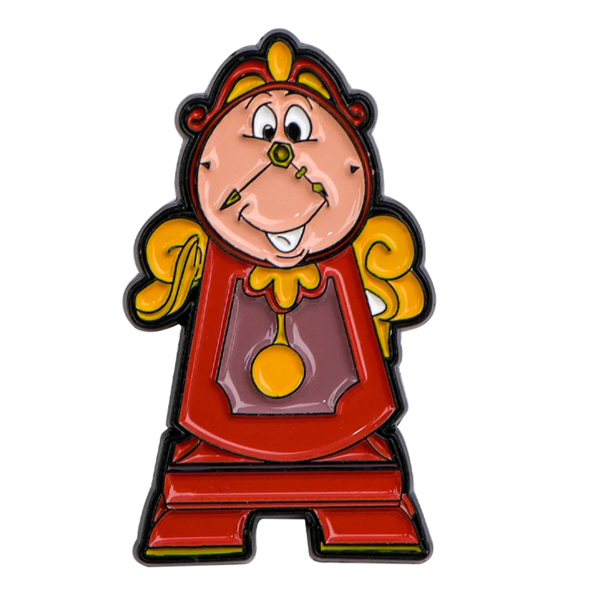 Cogsworth Clock Clock Enamel Pin 1
