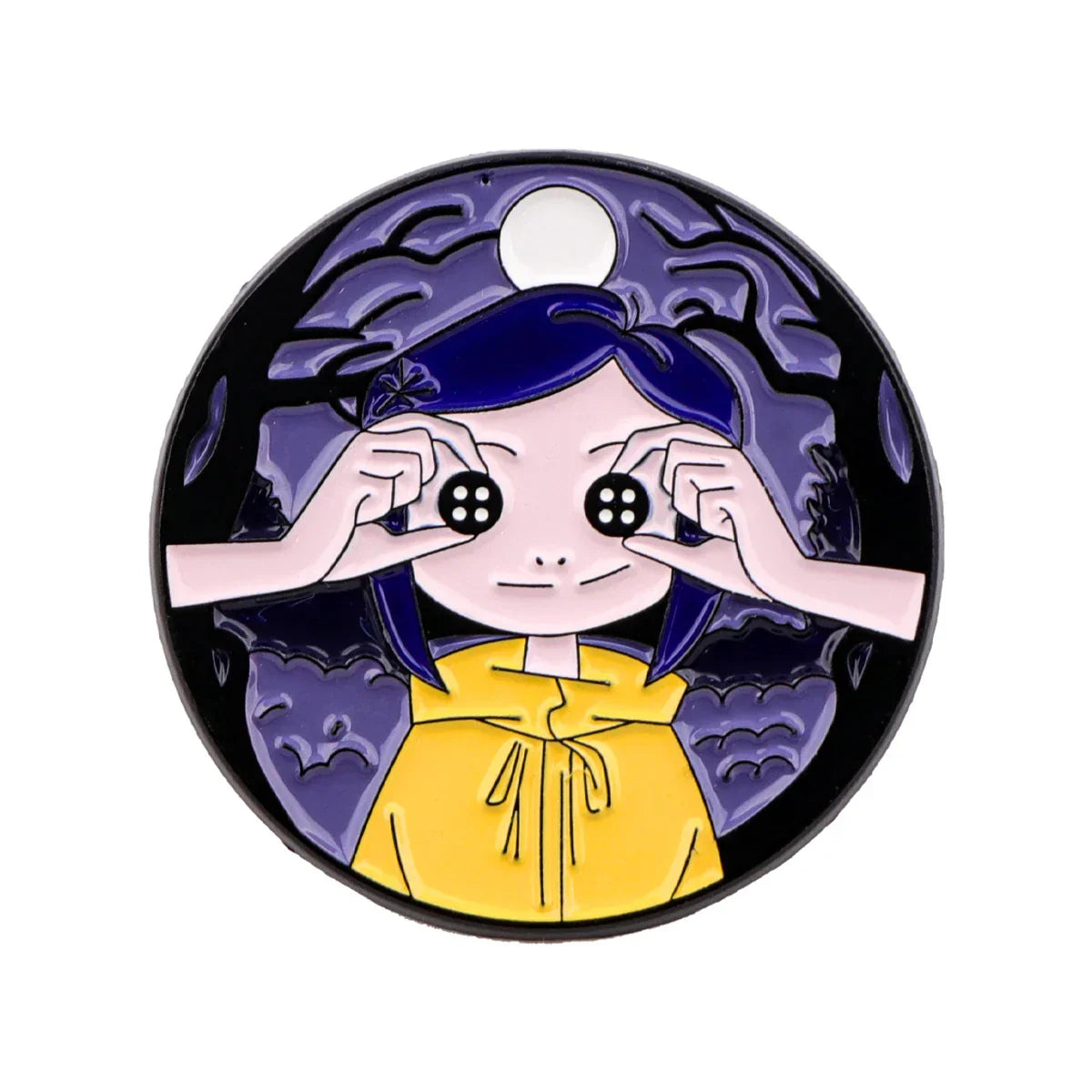 Coraline Enamel Pin 1