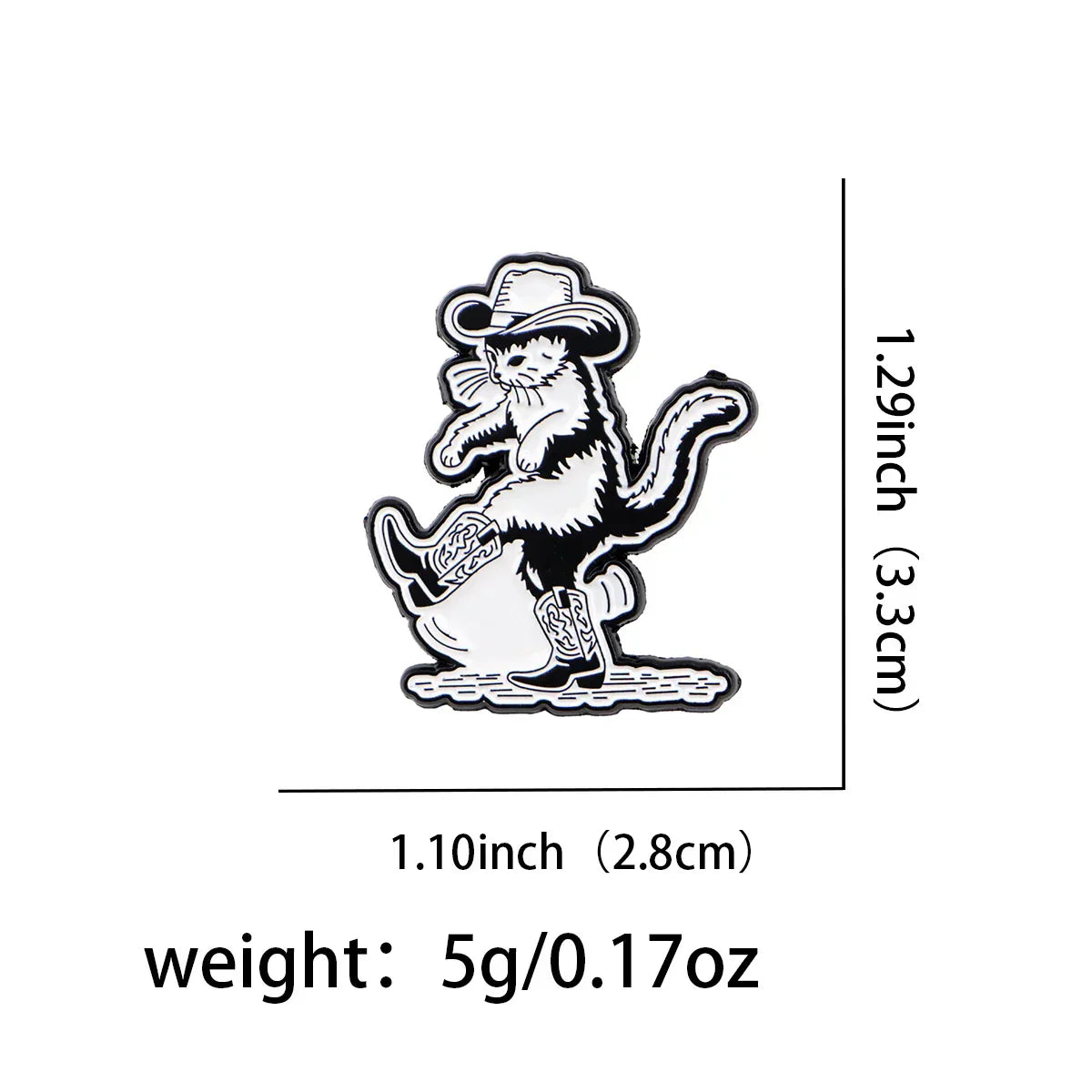 Cute Cat Enamel Pin Cartoon Brooch Pines Lapel Pins Badge on Backpack Clothing Accessories Animal Jewelry Friends Gifts