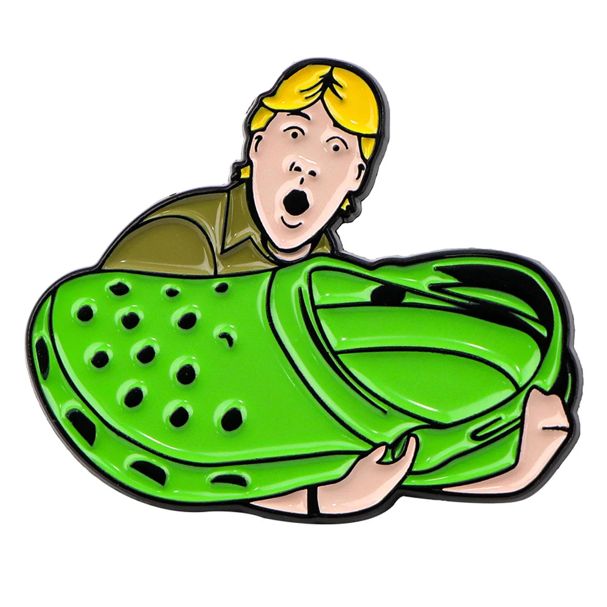 Crocodile Hunter Croc Enamel Pin 1 / 1