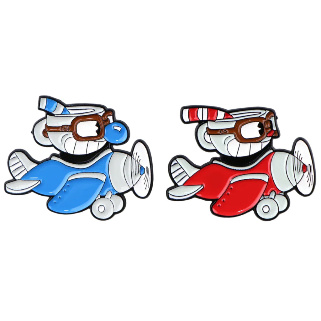 Cuphead & Mugman Enamel Pin