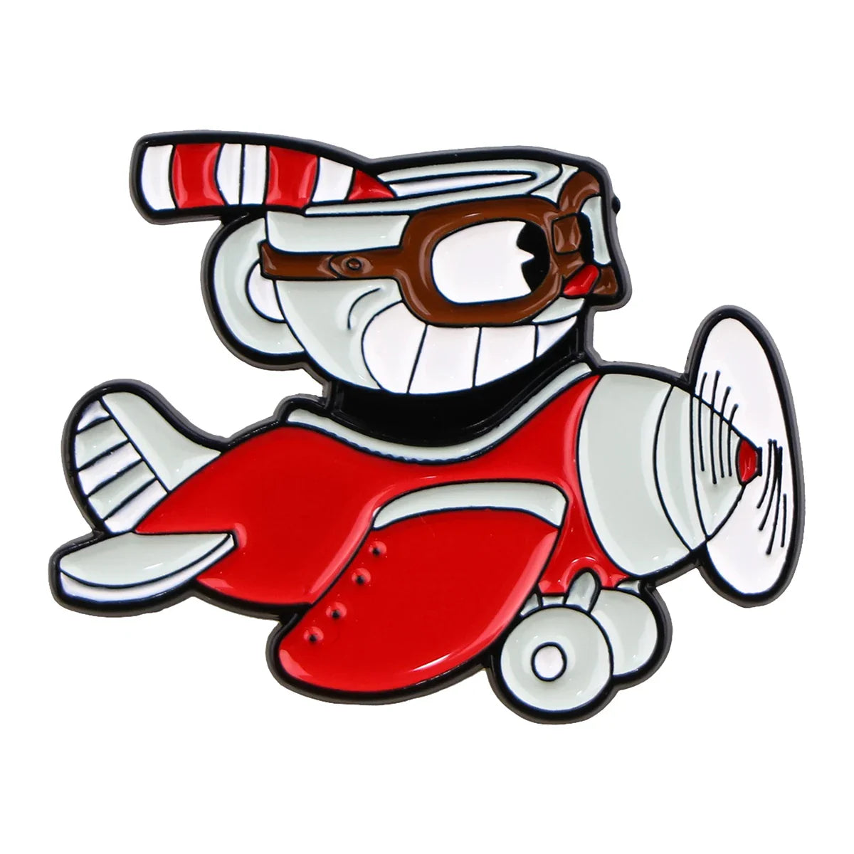 Cuphead & Mugman Enamel Pin 2