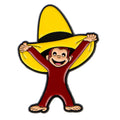 Curious George Monkey Enamel Pin 1