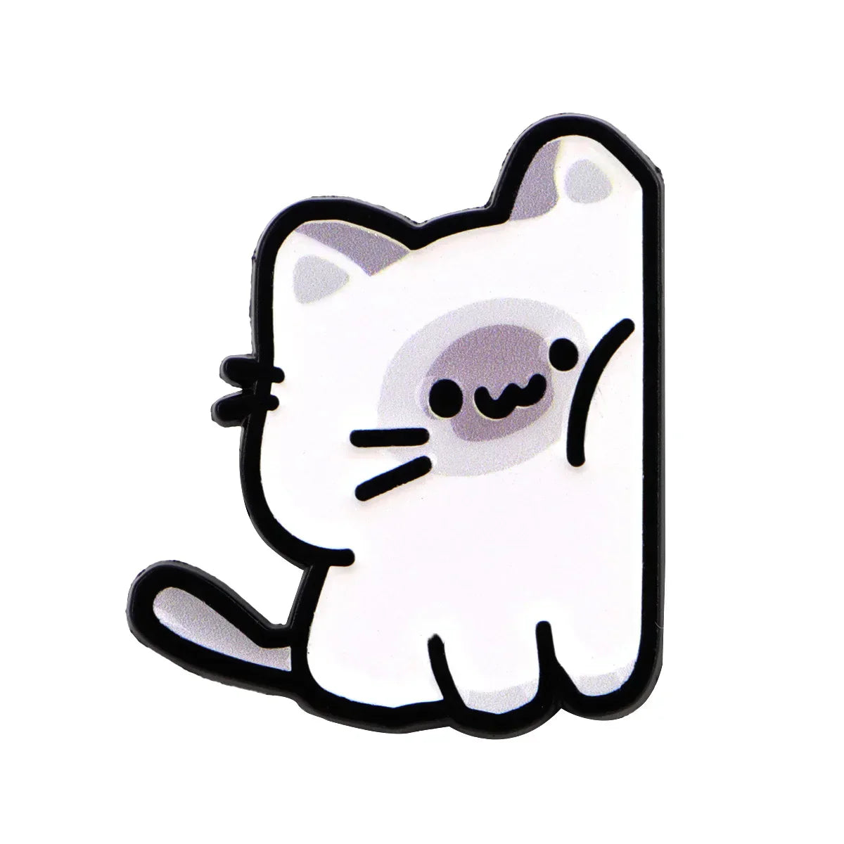 Cute Cat Enamel Pin Cartoon Animal Brooch Pines Lapel Pins Badge on Backpack Clothing Accessories Fashion Jewelry