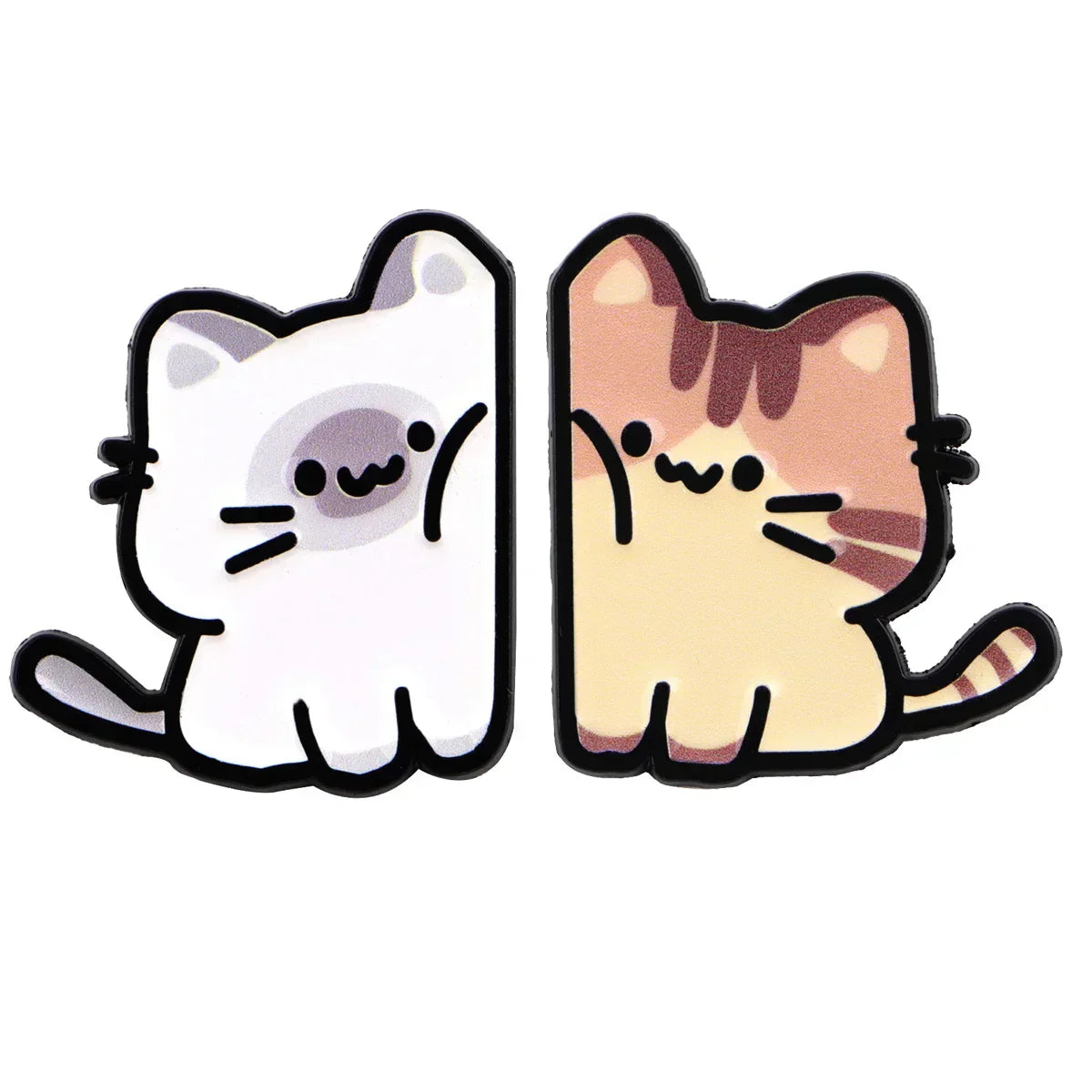 Cute Cat Enamel Pin Cartoon Animal Brooch Pines Lapel Pins Badge on Backpack Clothing Accessories Fashion Jewelry