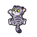 Cute Cat Enamel Pin Lapel Pins for Backpacks Cartoon Animal Brooches for Women Fashion Jewelry Accessories Friends Gift