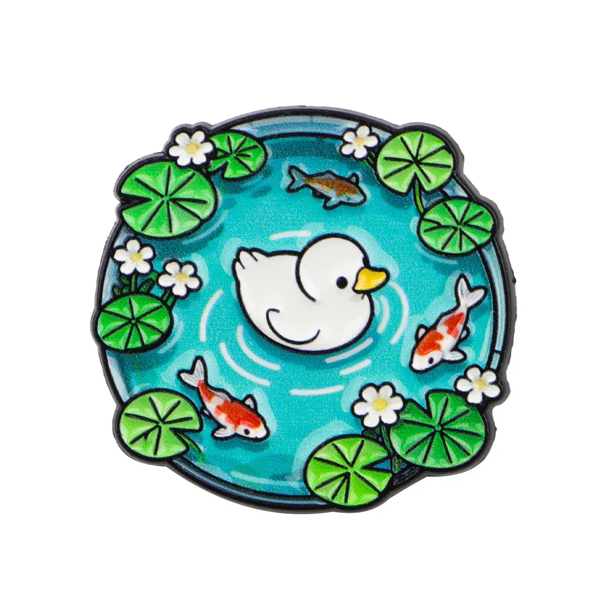 Cute Duck Enamel Pin Cartoon Brooch Pines Lapel Pins Badge on Backpack Clothing Accessories Anime Jewelry Fans Gifts - 1