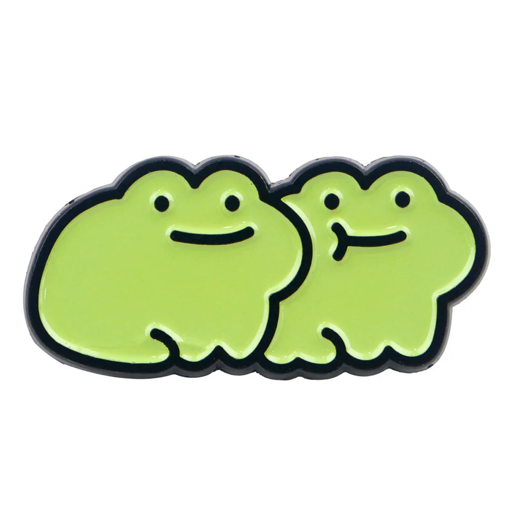 Cute Frog Enamel Pin 2