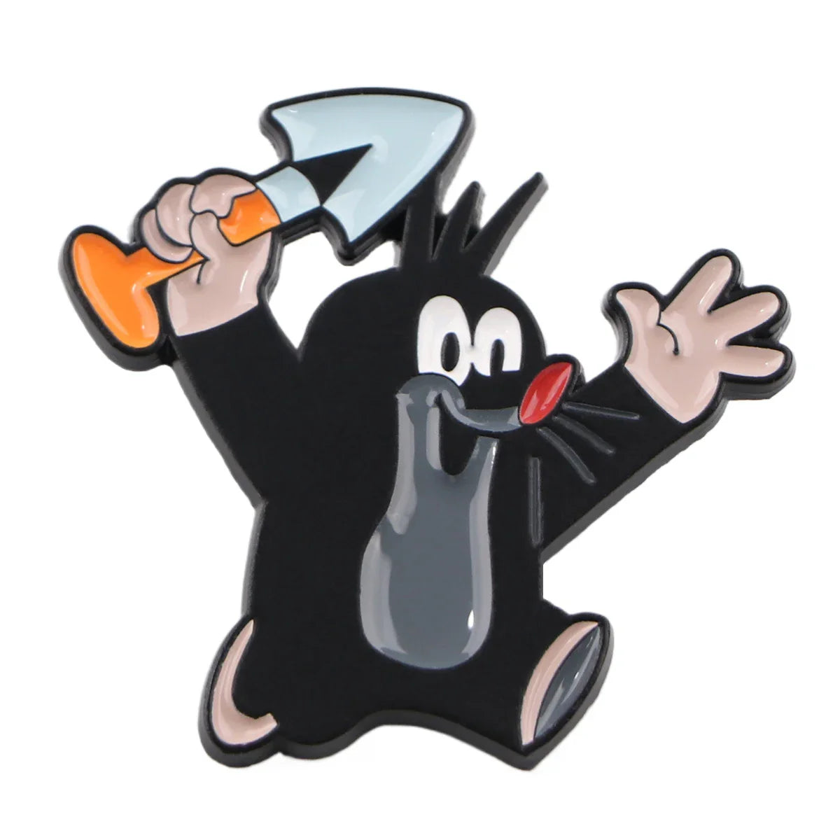 Cute Little Mole Krtek Enamel Pin 1