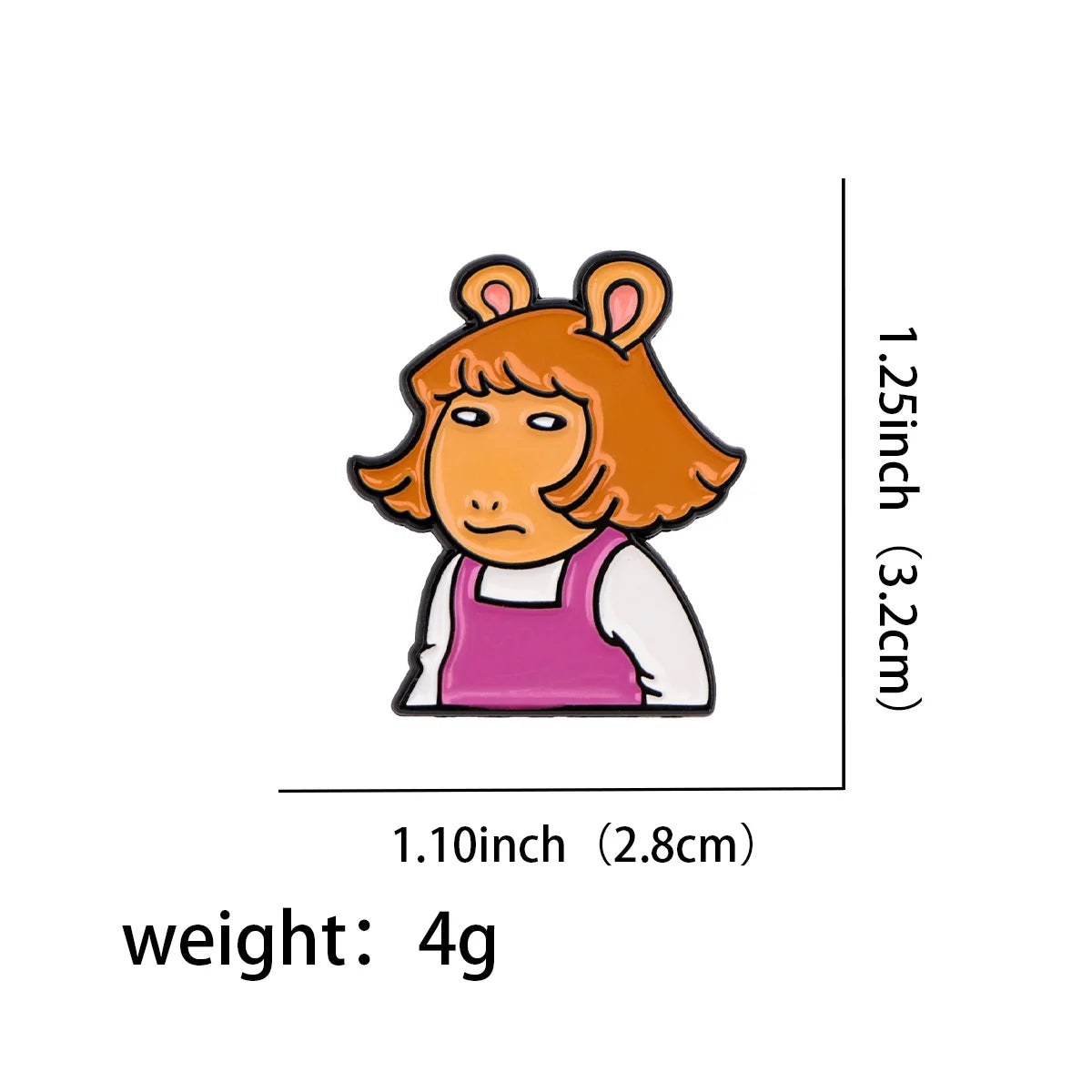 D.W. Read Enamel Pin 1
