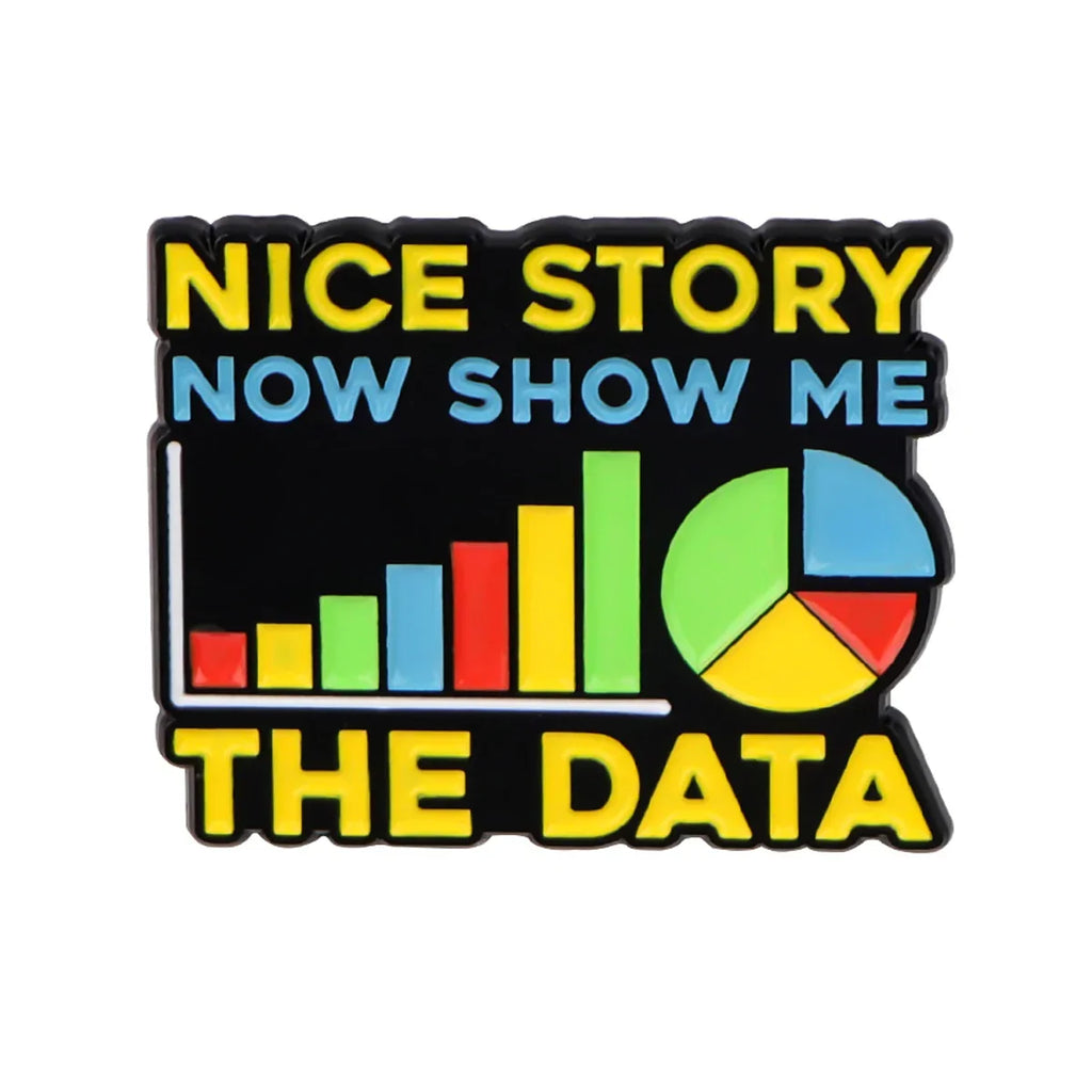 Data Analyst Pin Data Scientist Pin – Enamel Pins