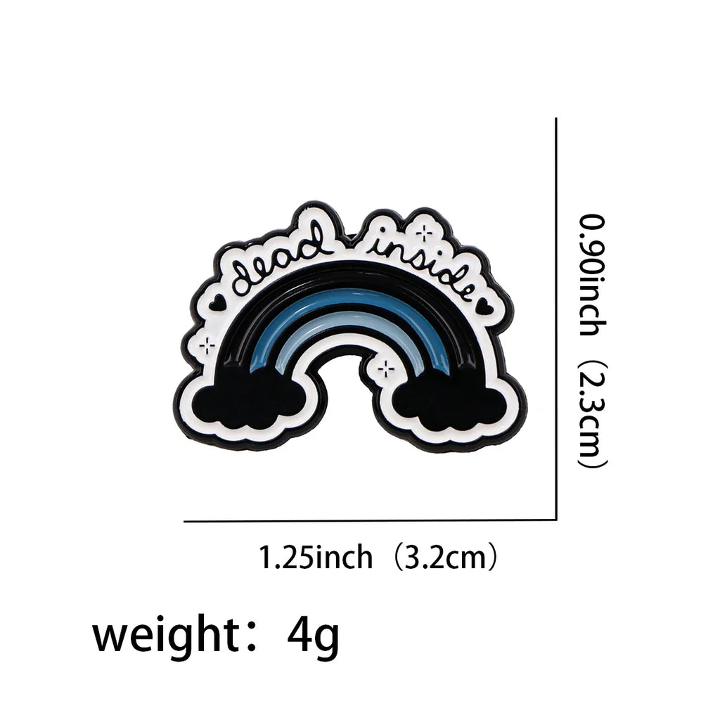 Dead Inside Enamel Pin 1 / MULTI