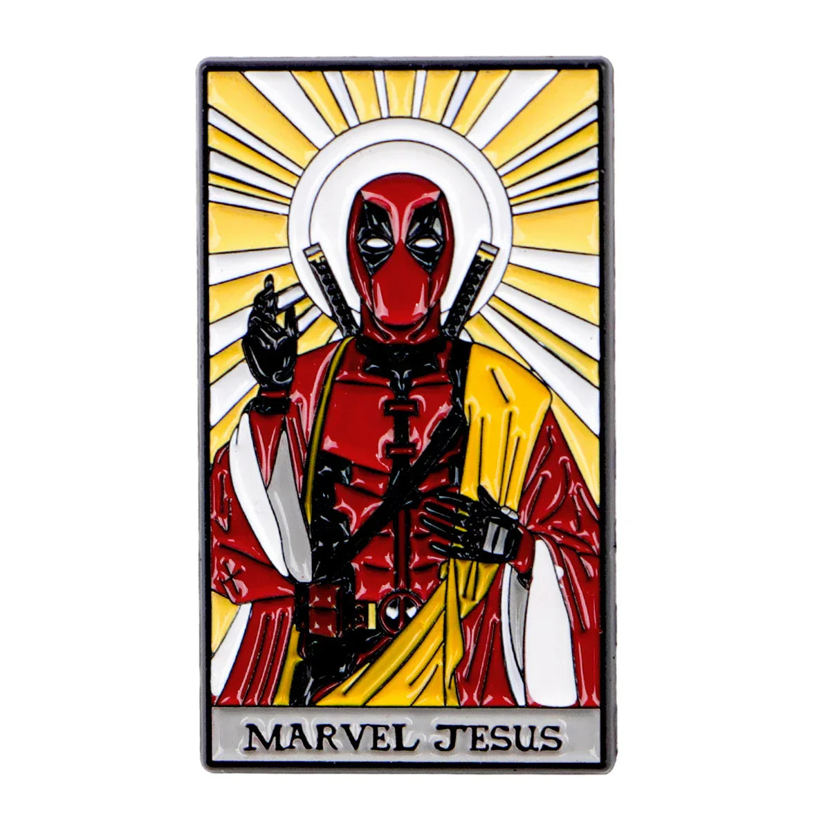 Dead Pool Jesus Enamel Pin 1
