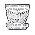 Gothic Butterfly Skull Enamel Pins Halloween Brooches Badge Lapel Pins for Backpacks Clothes Decoration Fashion Jewelry