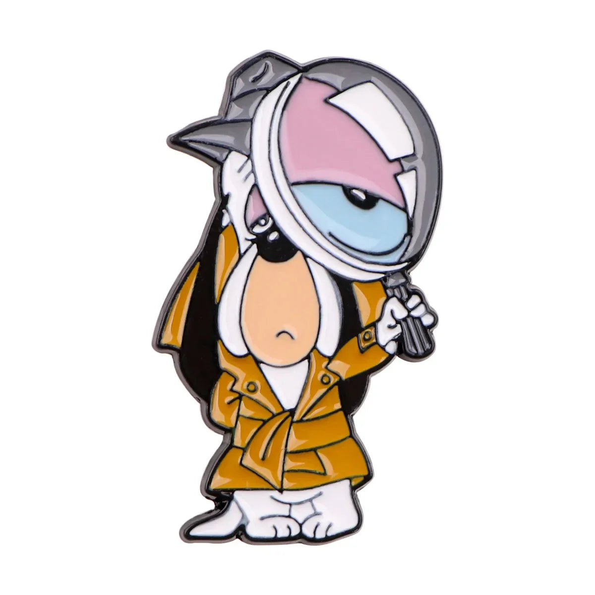 Droopy Enamel Pin 1