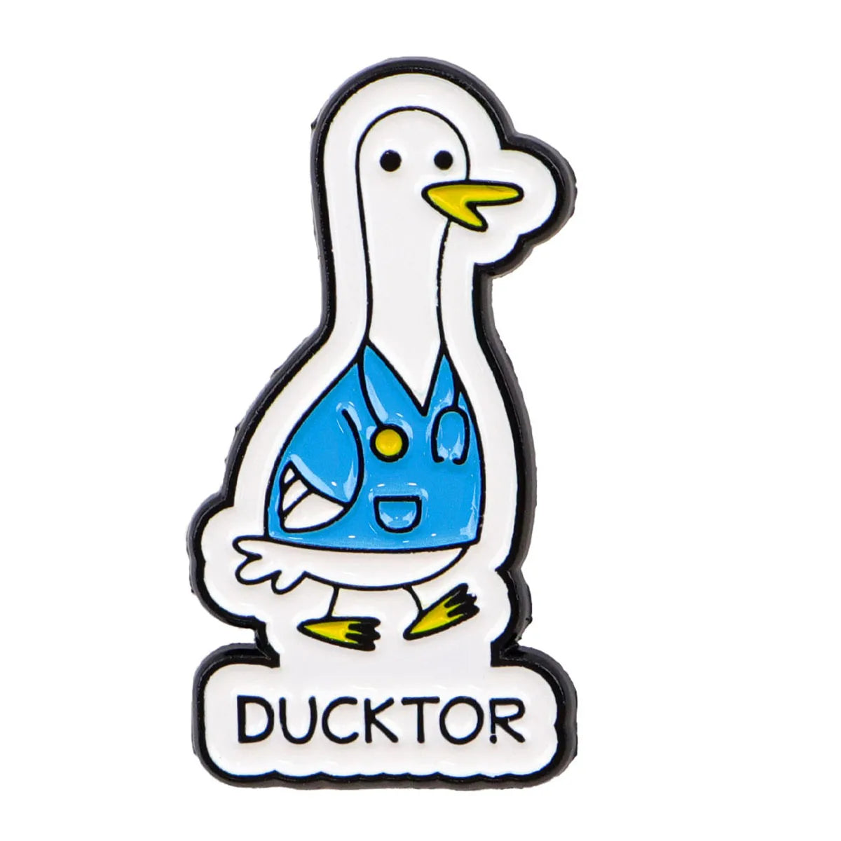 Ducktor Enamel Pin 1