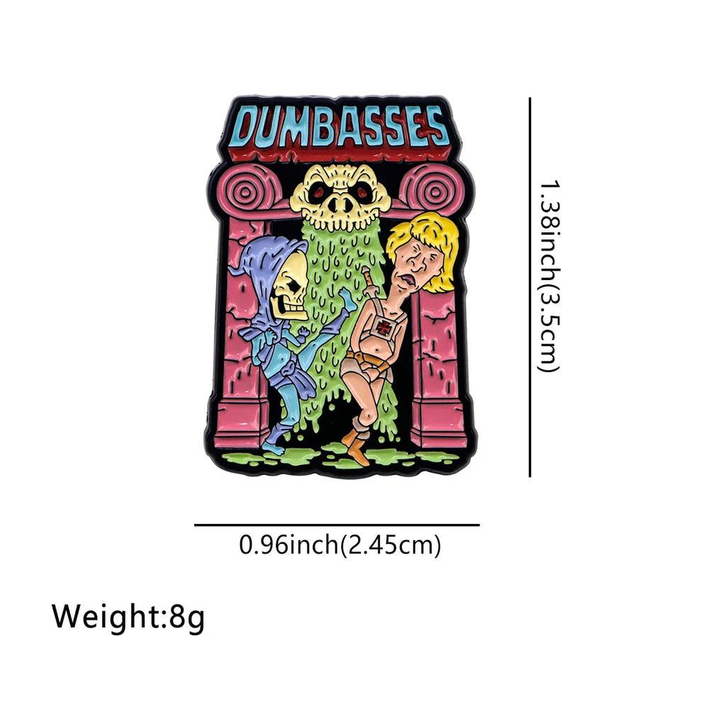 Dumbasses Enamel Pin 1