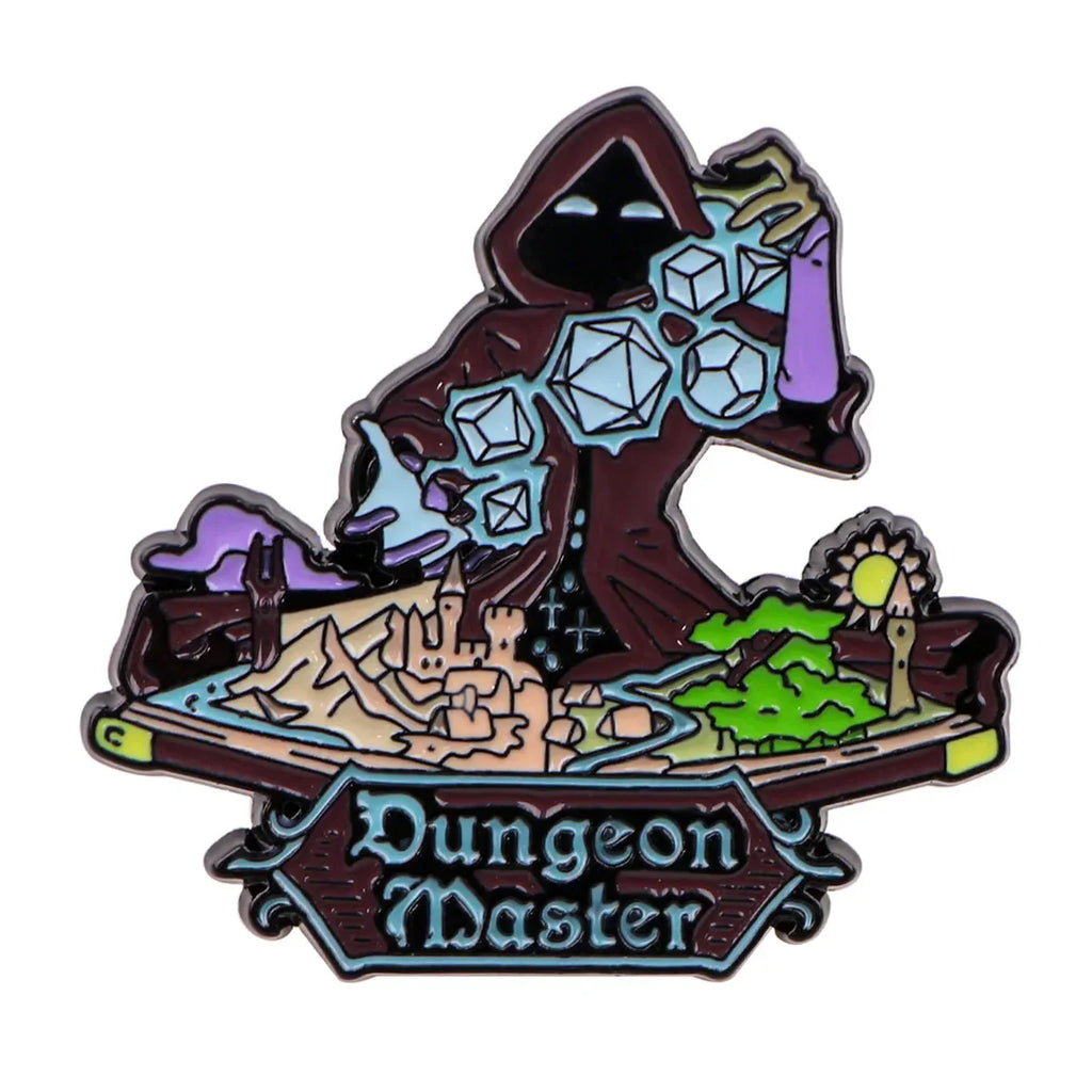 Dungeon Master Enamel Pin 1