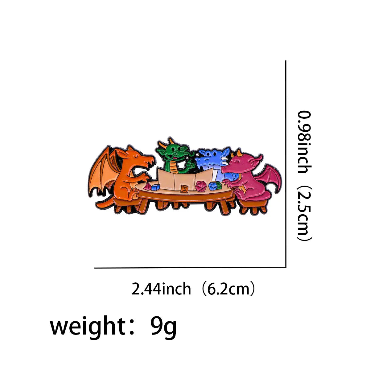 Dungeons and Dragons Enamel Pin 1