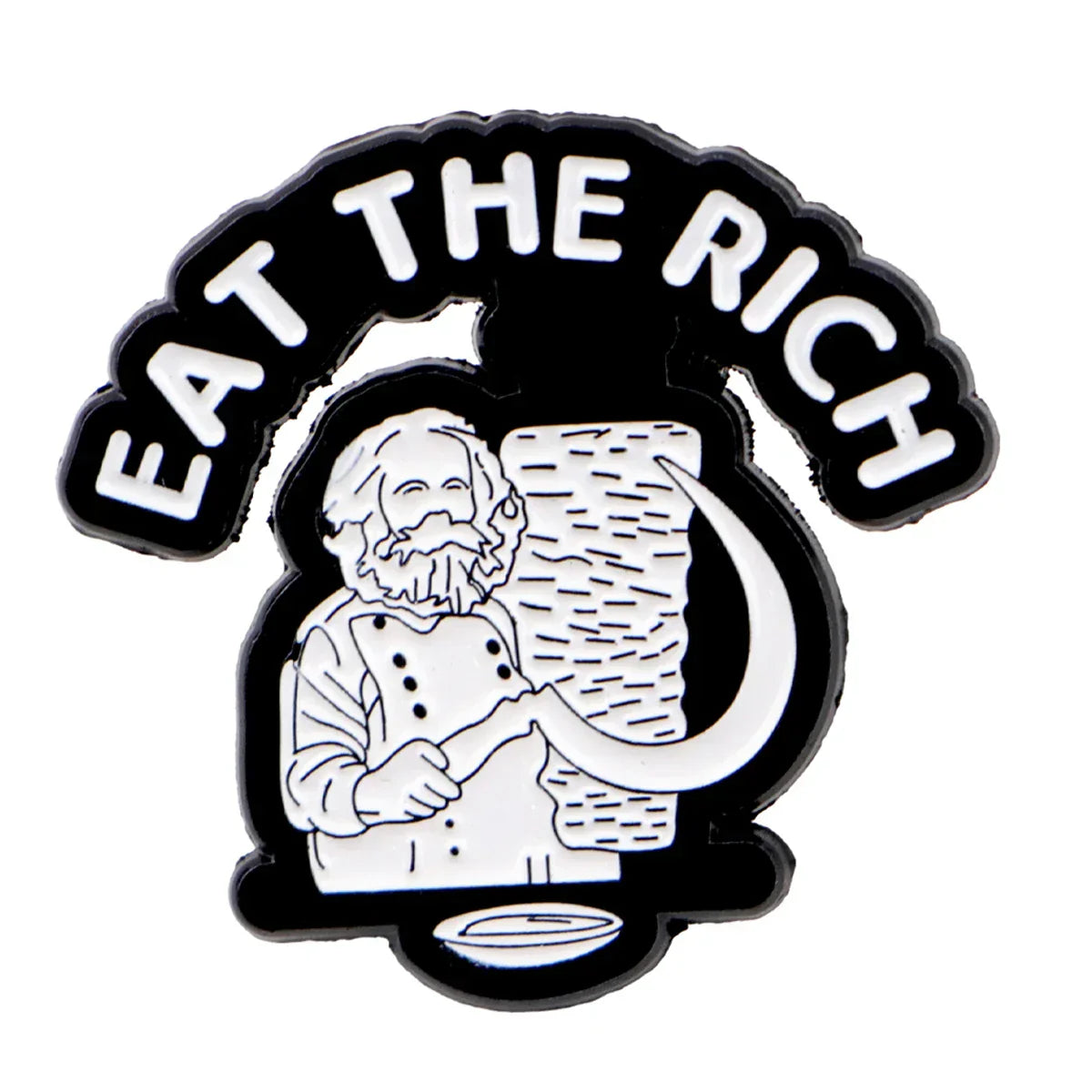 Socialist Quotes Enamel Pin Humorous Brooch Pines Lapel Pins Badge on Backpack Clothing Accessories Fashion Jewelry