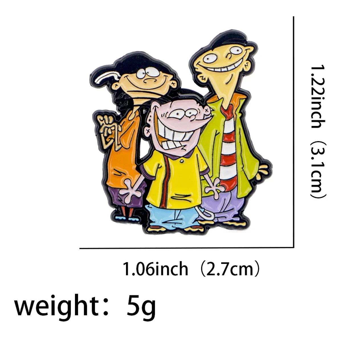 Ed Edd n Eddy Enamel Pin 1