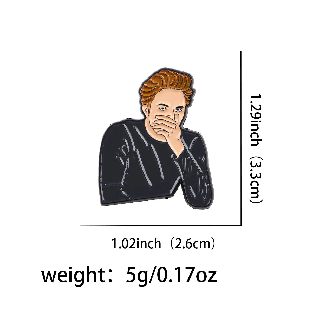 Edward Cullen Enamel Pin 1