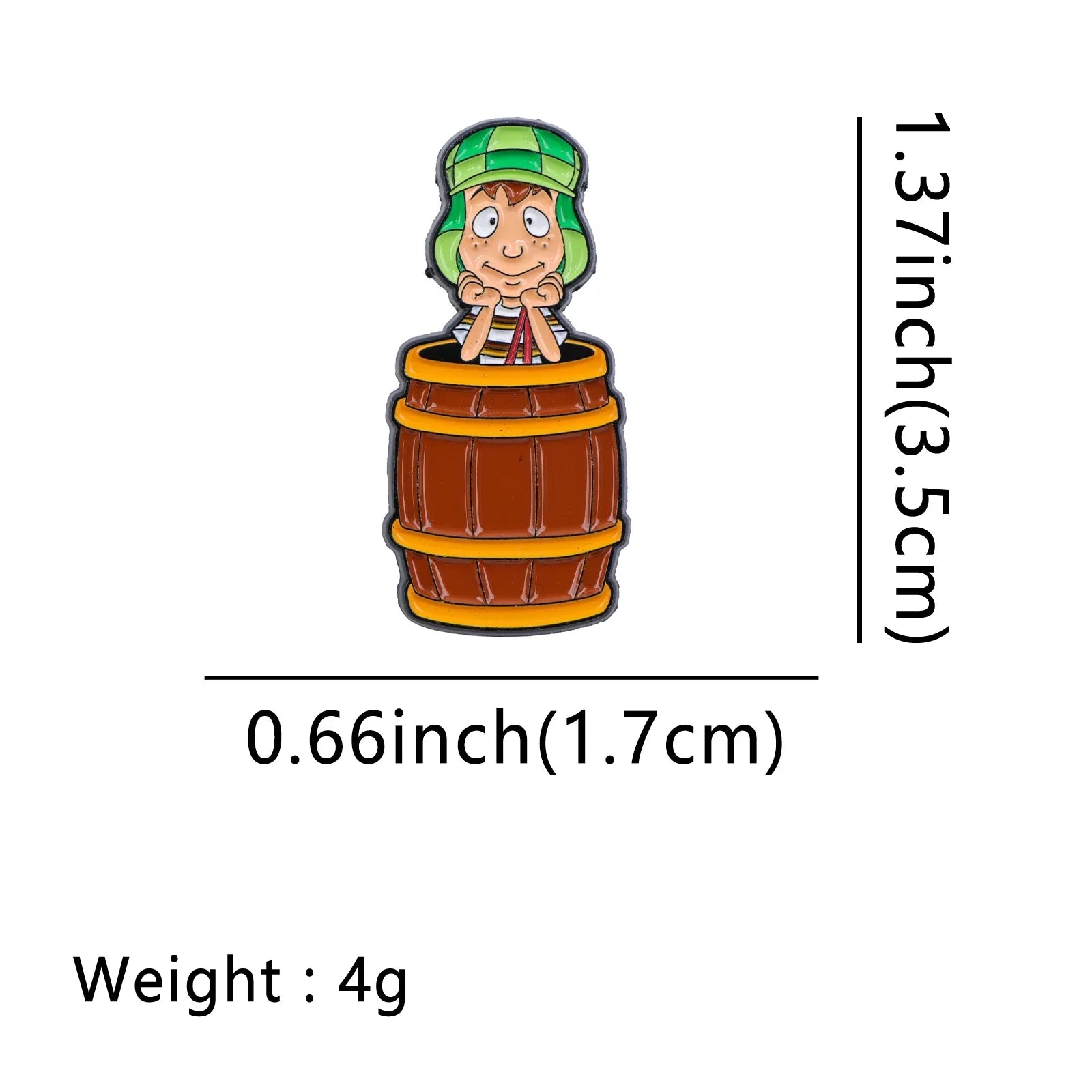 El Chavo del Ocho Enamel Pin 1