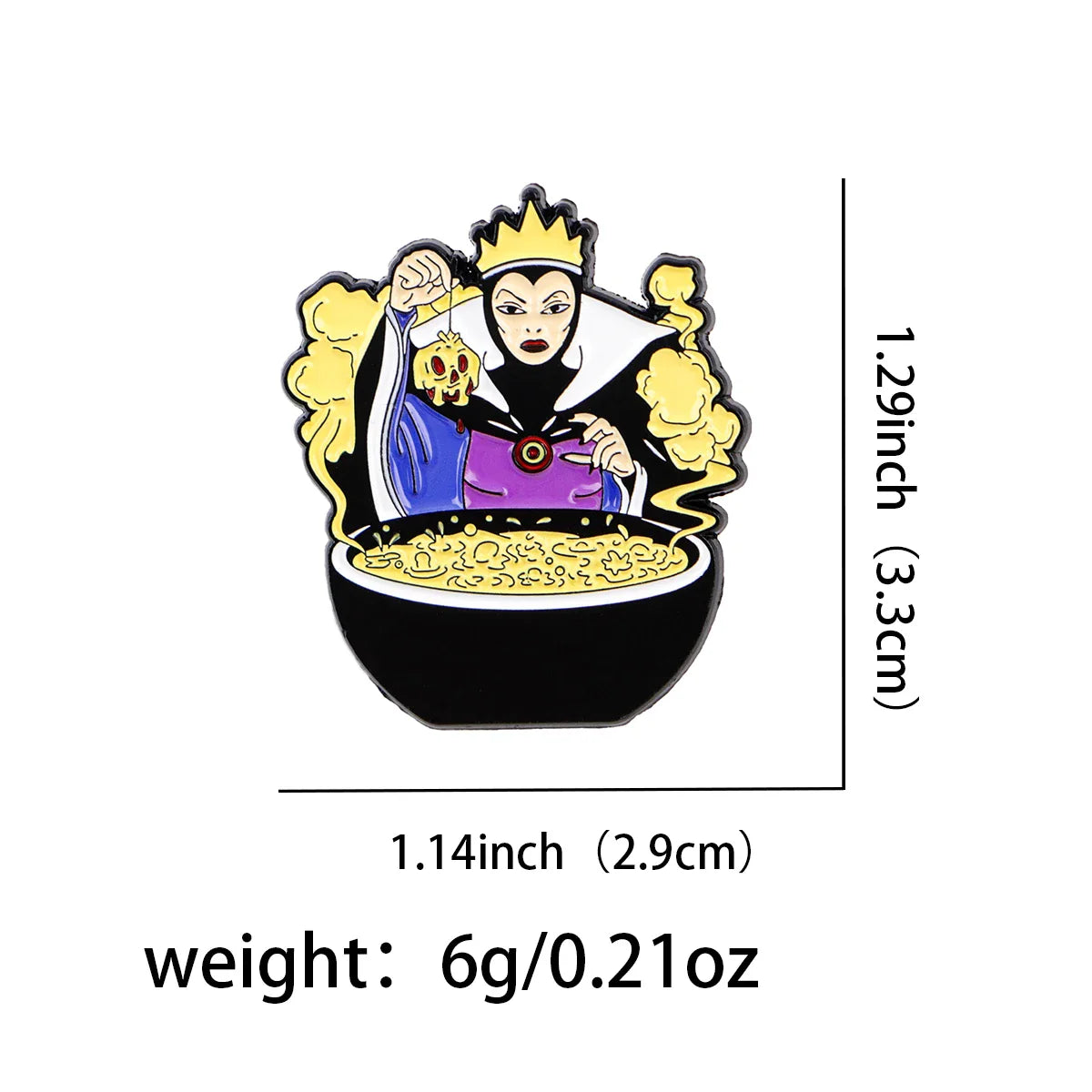 Evil Queen Enamel Pin 1