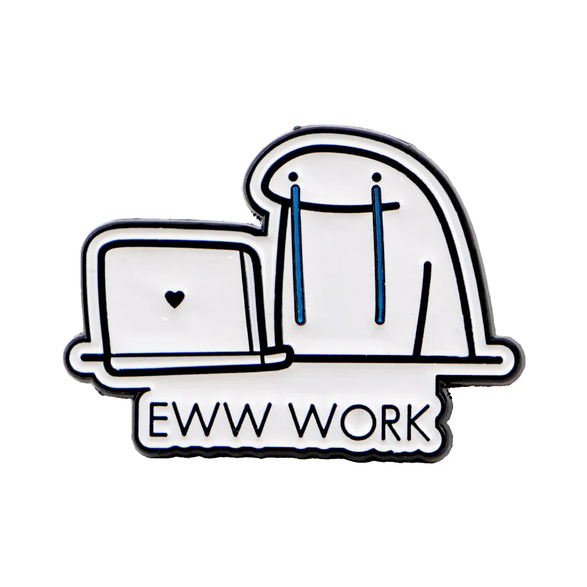 EWW Work Pin – Enamel Pins