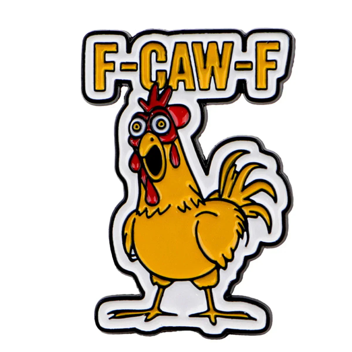 Cute Chicken Enamel Pins Cartoon Brooches Badge Lapel Pins for Backpacks Bags Backpack Clothes Decoration Fashion