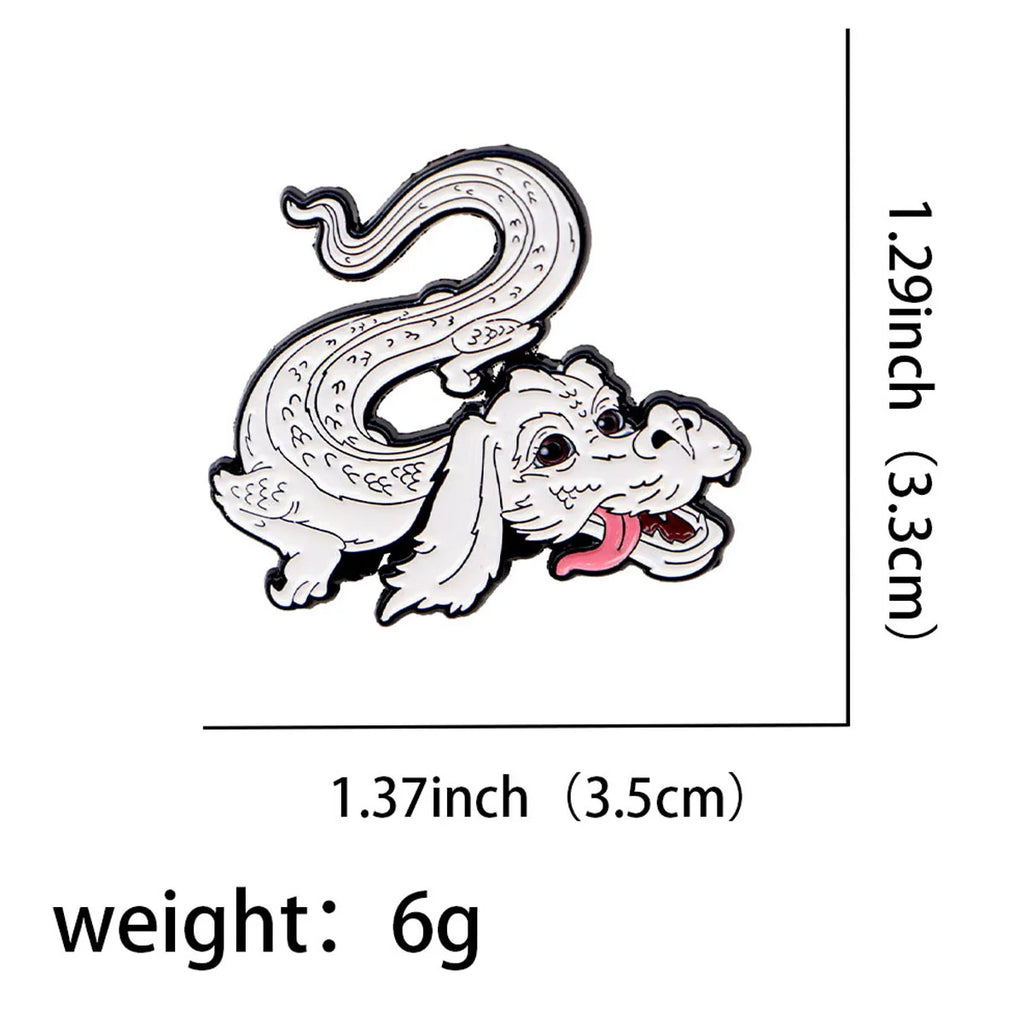 Falkor Enamel Pin 1