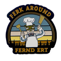 Ferk Around Enamel Pin 1