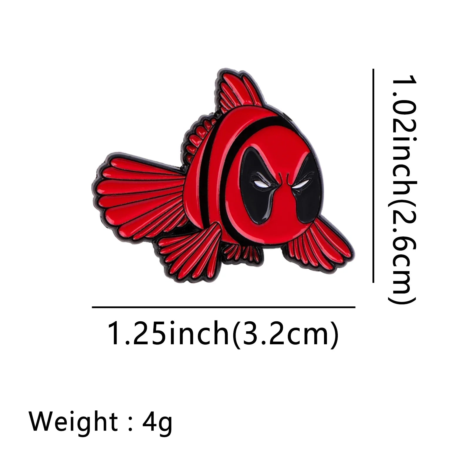 Finding Francis Deadpool Enamel Pin 1