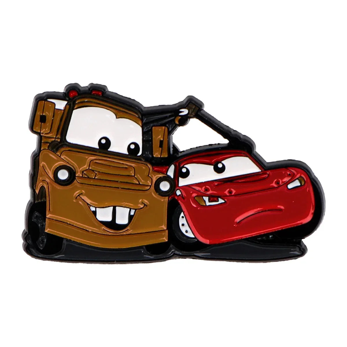 Flash McQueen and Martin Enamel Pin 1 / 1