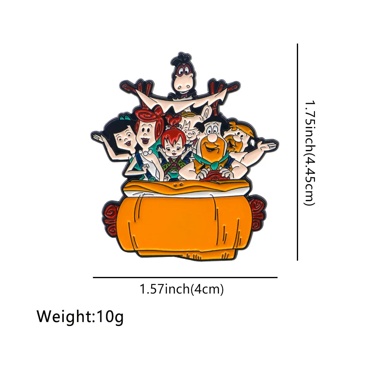 Flintstones Enamel Pin 1