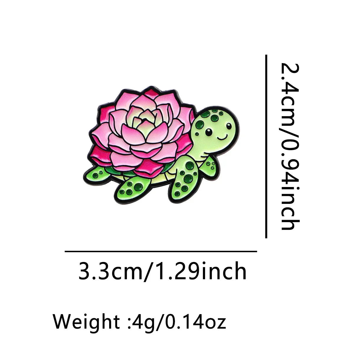 Plant Enamel Pin Cute Whale Brooch Pines Lapel Pins Badge on Backpack Clothing Accessories Animal Jewelry Friends Gifts