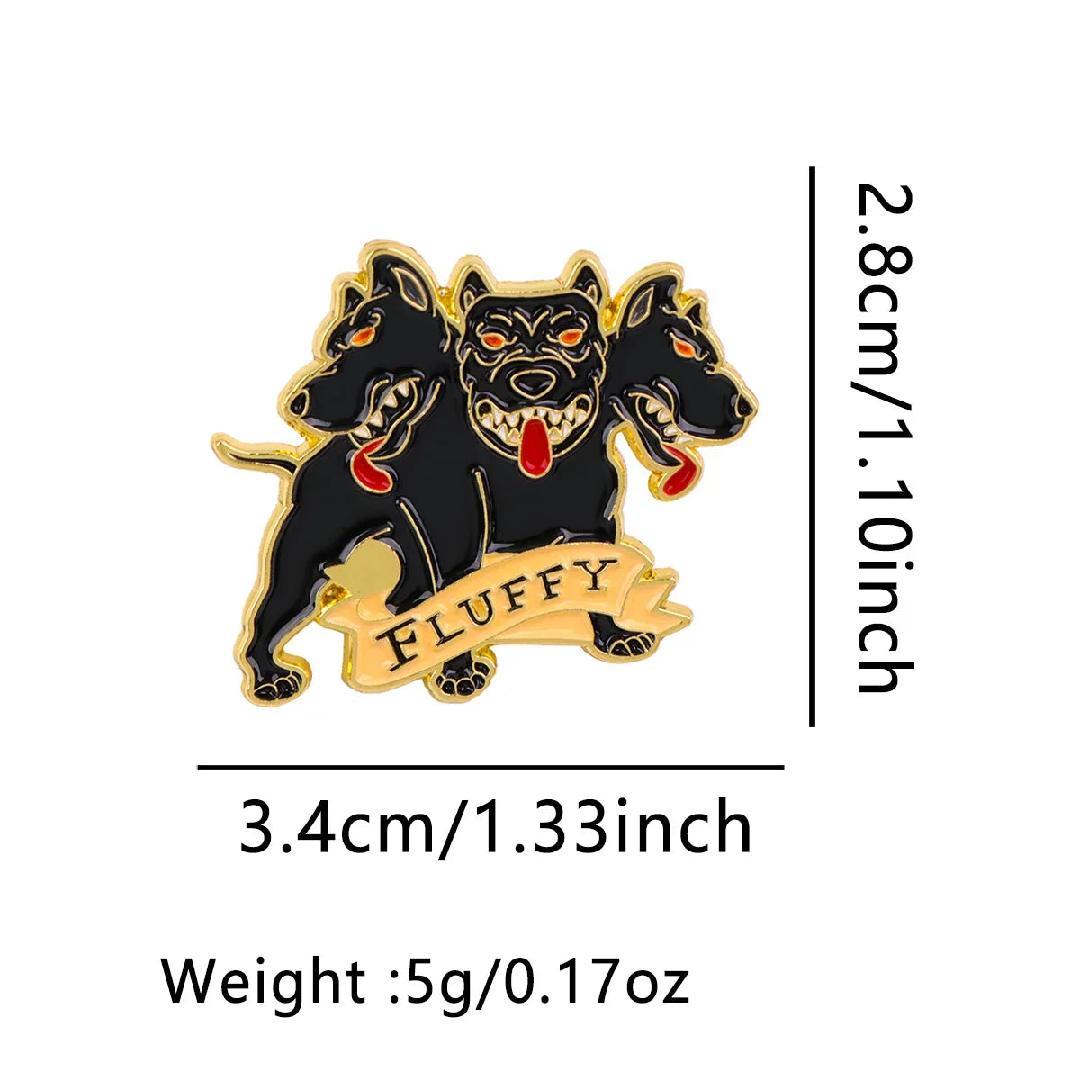 Cartoon Dogs Enamel Pin Vintage Brooch Pines Lapel Pins Badge on Backpack Clothing Accessories Animal Jewelry Friends